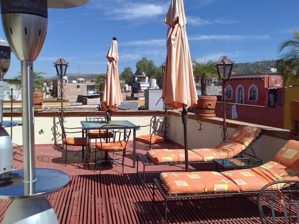 Hotel Antigua Casa De Piedra San Miguel de Allende Dış mekan fotoğraf